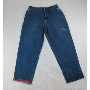 School Of Hard Knocks Pants Mens 38 Blue Denim Jeans SOHK Baggy Hip‎ Hop 38X31*